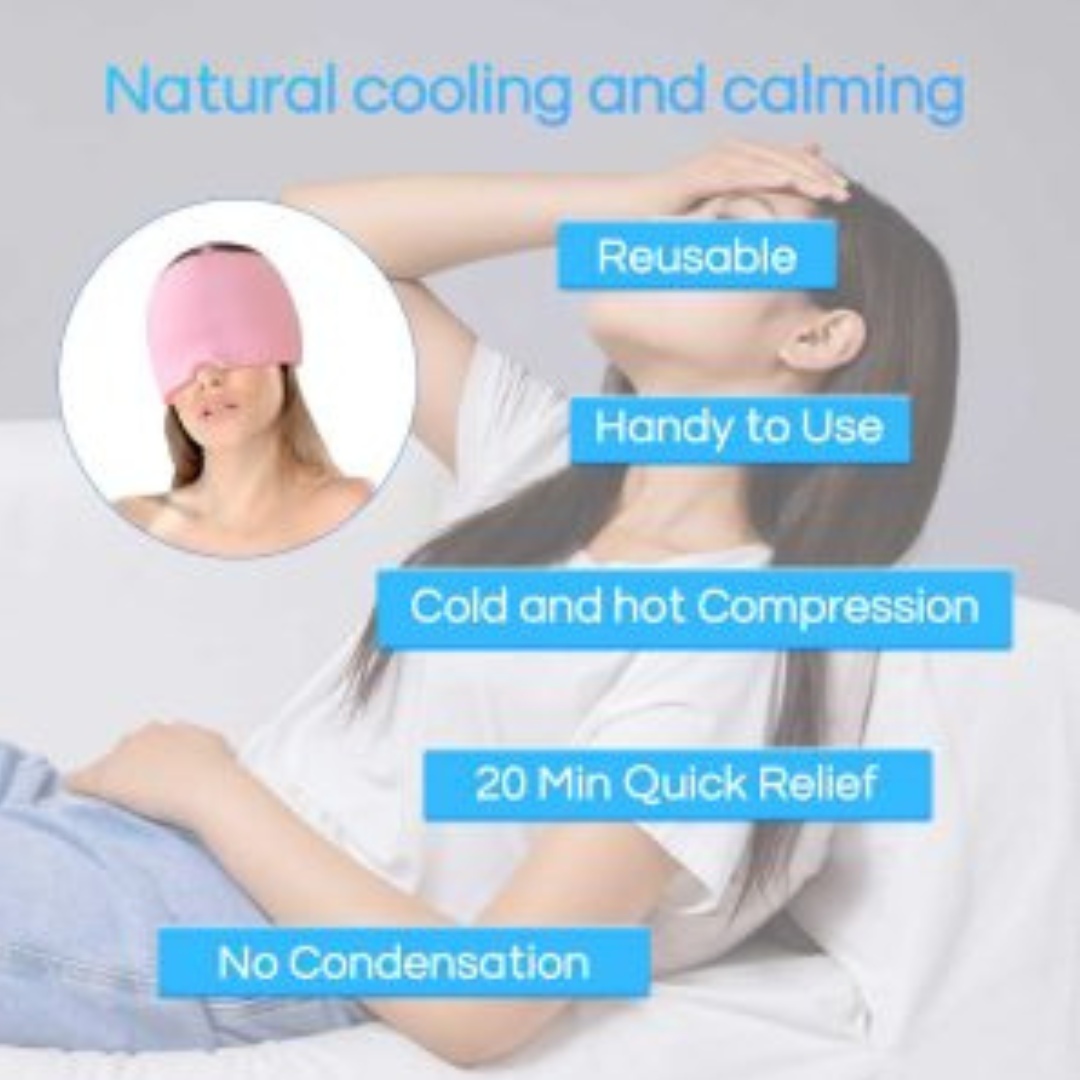 Hot & Cold Headache &amp; Migraine Relief Hat