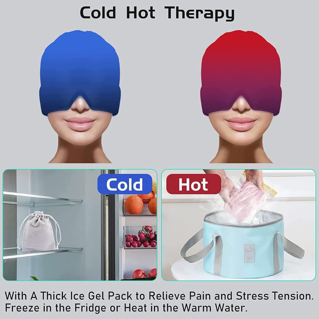 Hot & Cold Headache &amp; Migraine Relief Hat